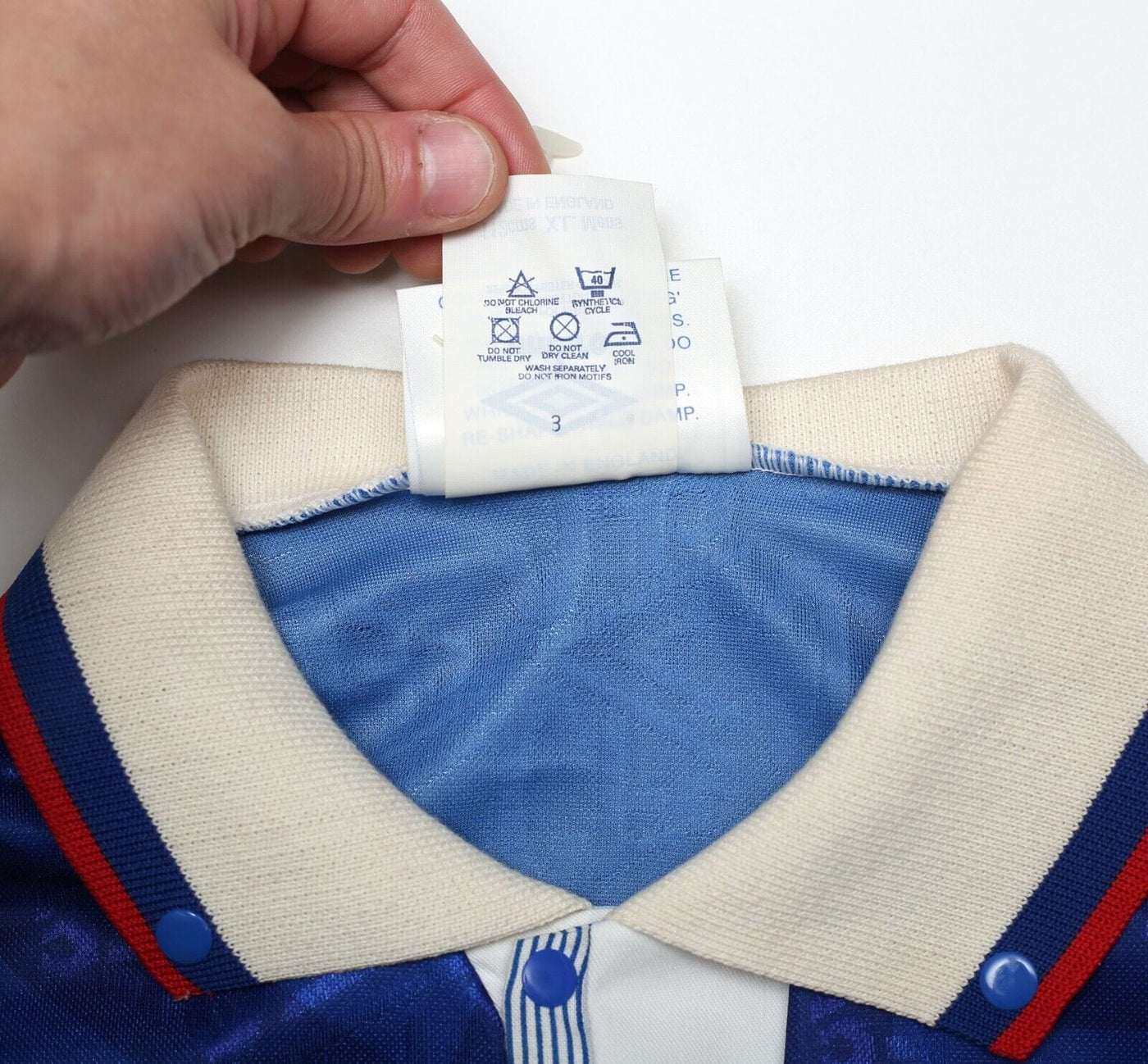 Maillot De Football Chelsea 1990-1991 Domicile - Umbro Taille XL Homme - Vintage