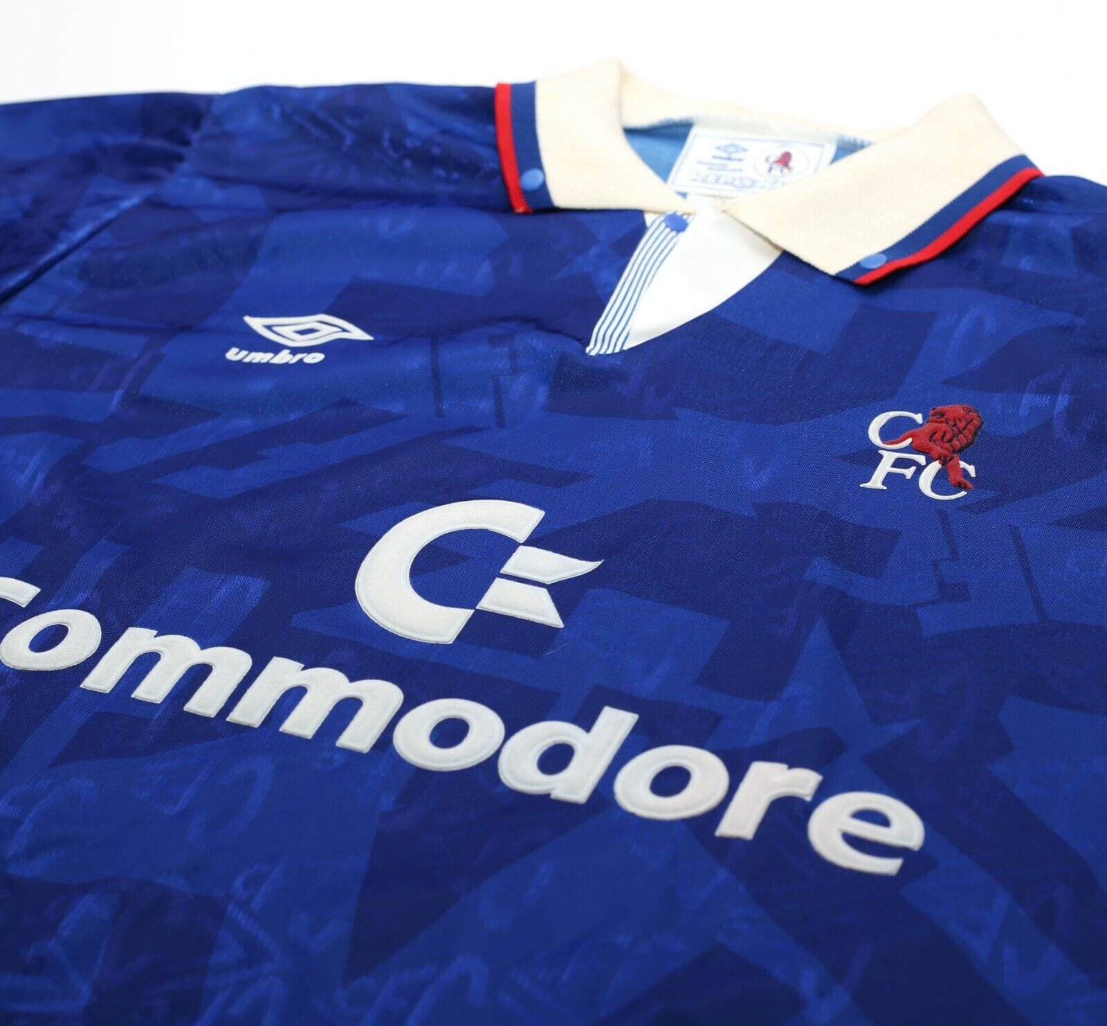 1991/93 CHELSEA Vintage Umbro Home Football Shirt (XL) Commodore BNWOT