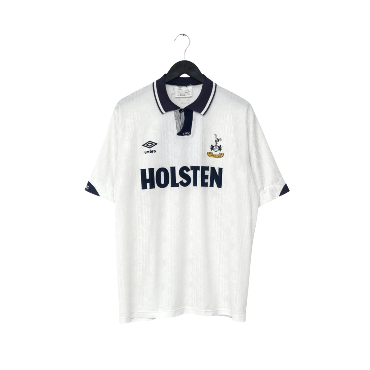 1991/93 Gascoigne #8 Tottenham Hotspur Vintage Umbro Home Football Shirt (XL)