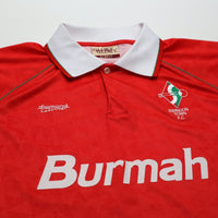 1991/93 Hoddle #4 Swindon Retro Diamond Leisure Home Football Shirt (XL)