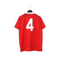 1991/93 Hoddle #4 Swindon Retro Diamond Leisure Home Football Shirt (XL)