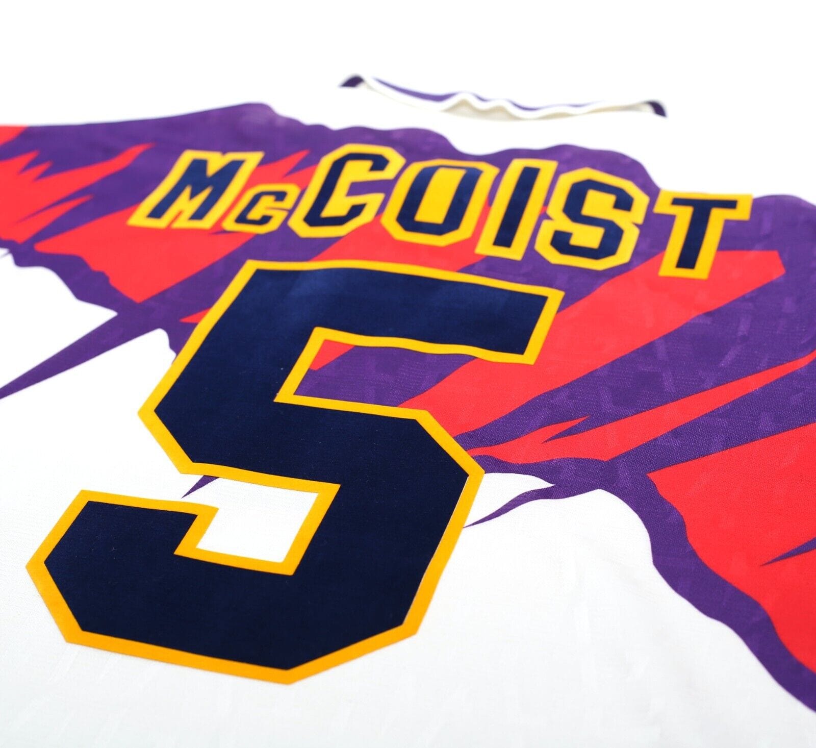 1991/93 McCOIST #5 Scotland Euro 92 Umbro Away Football Shirt (XL) Rangers