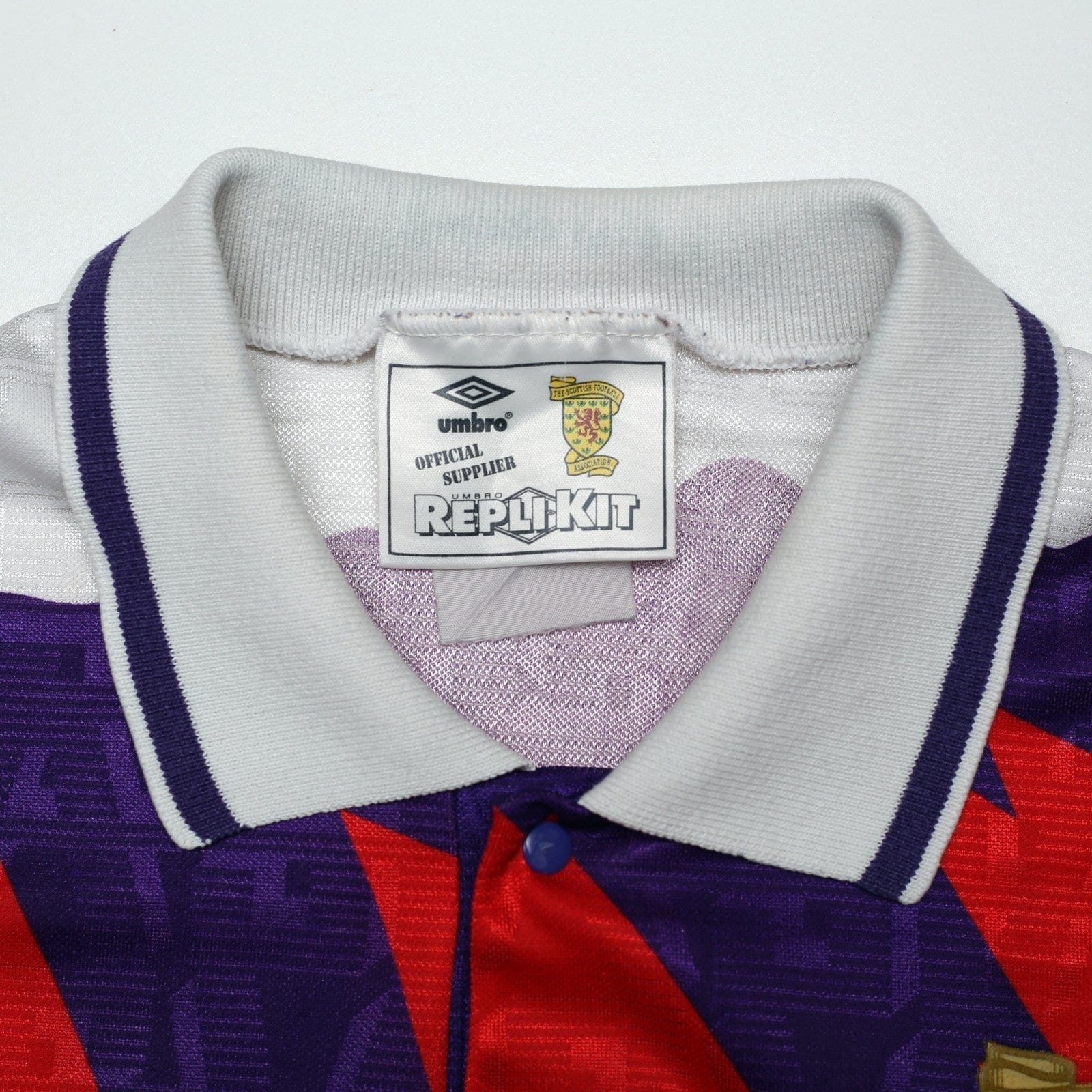 1991/93 McCoist #5 Scotland Vintage Umbro Away Football Shirt (L) Euro 92