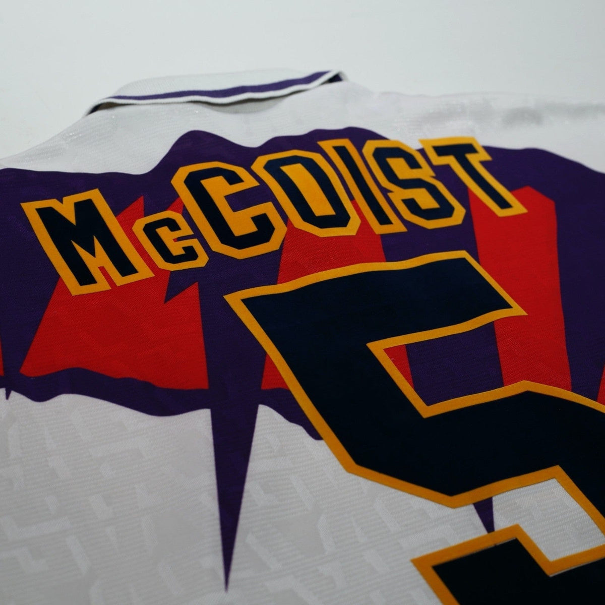 1991/93 McCoist #5 Scotland Vintage Umbro Away Football Shirt (L) Euro 92