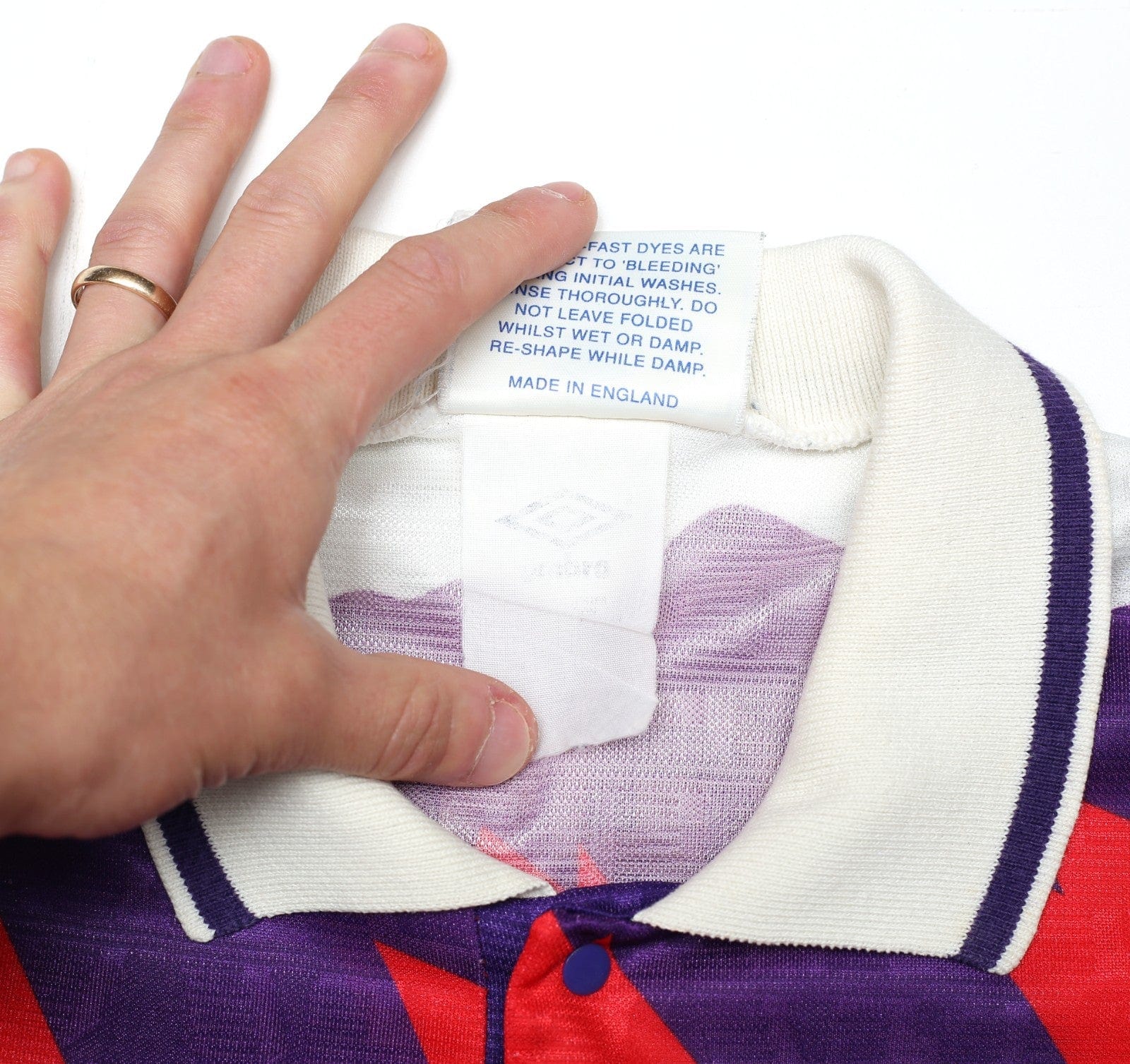 1991/93 McSTAY #3 Scotland Vintage Umbro Euro 92 Away Football Shirt (L) Celtic