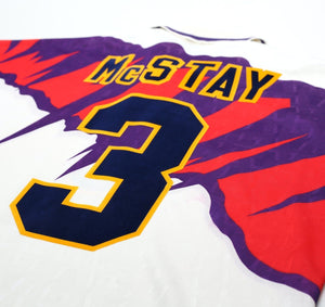 1991/93 McSTAY #3 Scotland Vintage Umbro Euro 92 Away Football Shirt (L) Celtic