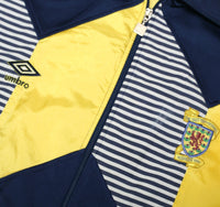1991/93 SCOTLAND Vintage Umbro Football Track Top Jacket (XL)