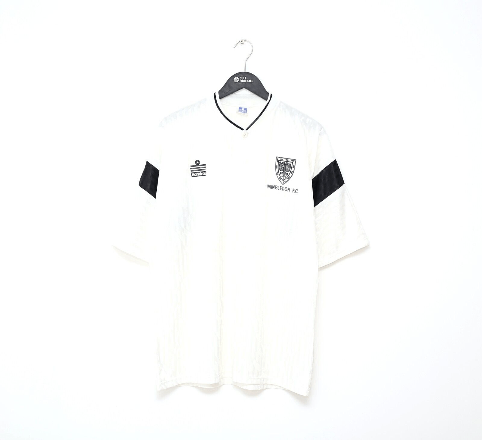 1991/93 WIMBLEDON FC Vintage Admiral Away Football Shirt Jersey (XL)