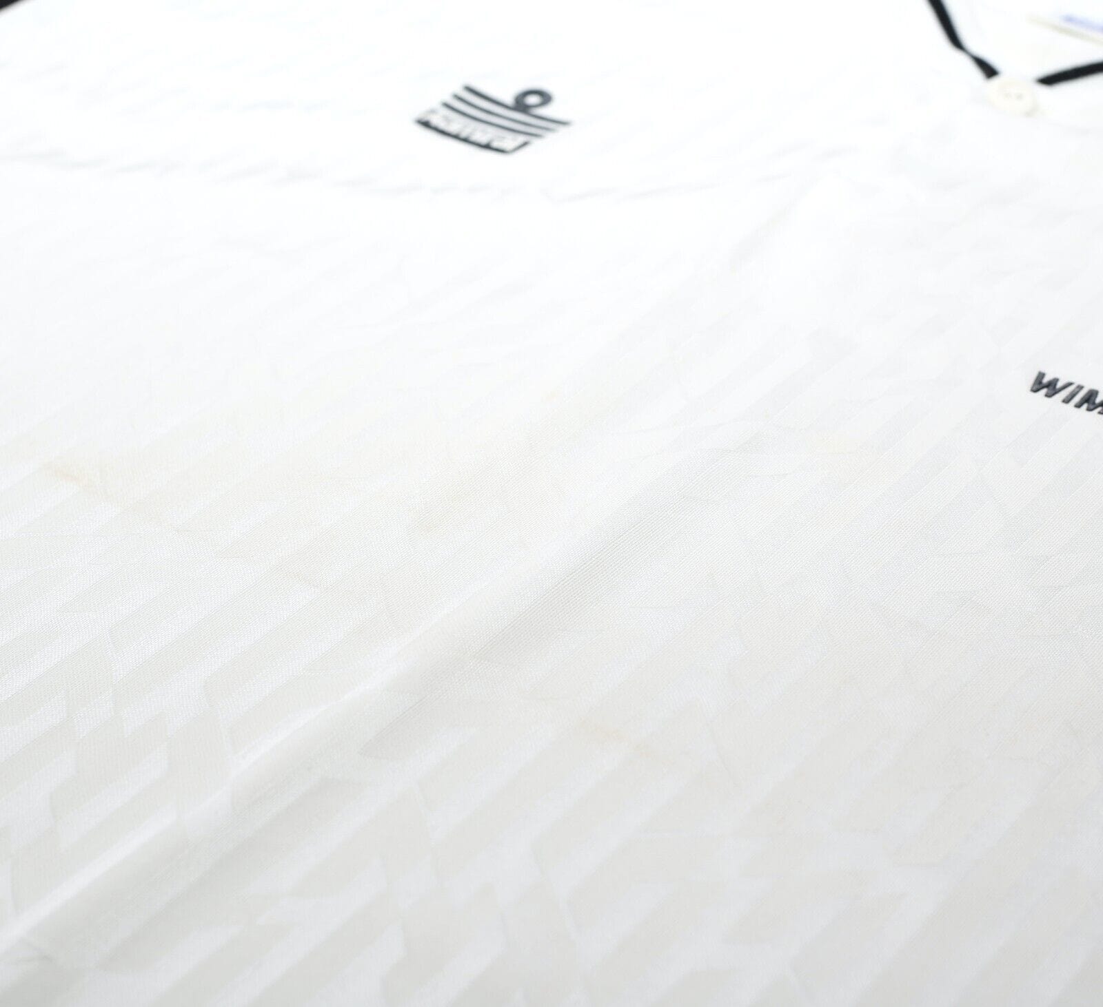 1991/93 WIMBLEDON FC Vintage Admiral Away Football Shirt Jersey (XL)