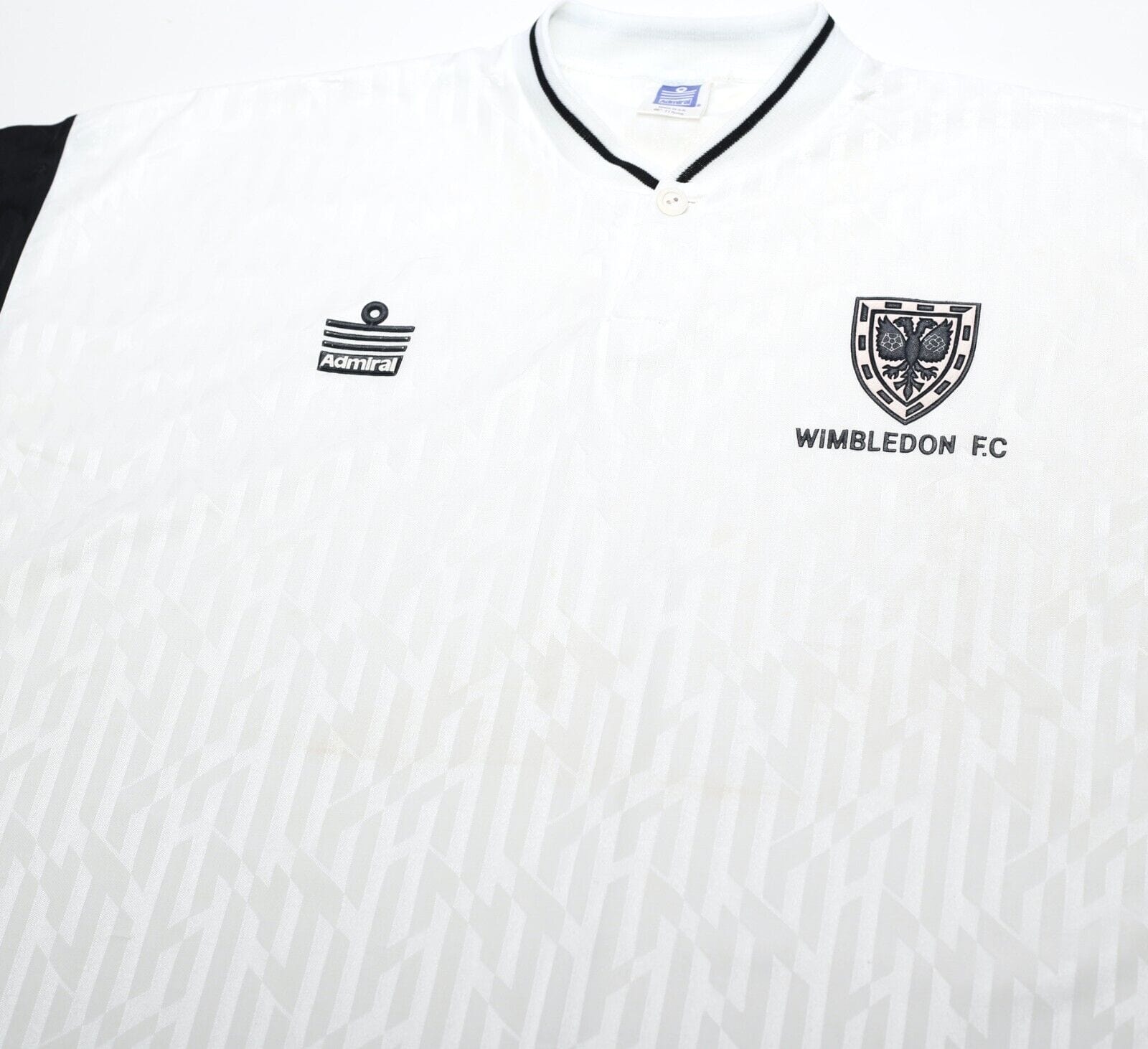 1991/93 WIMBLEDON FC Vintage Admiral Away Football Shirt Jersey (XL)