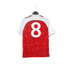 1991/93 Wright #8 Arsenal Retro adidas Originals Home Football Shirt (S)
