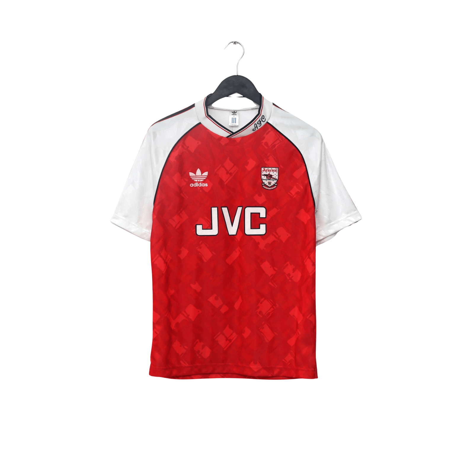 1991/93 Wright #8 Arsenal Retro adidas Originals Home Football Shirt (S)