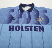 1991/94 ANDERTON #9 Tottenham Hotspur Vintage Umbro Third Football Shirt (L) 3rd