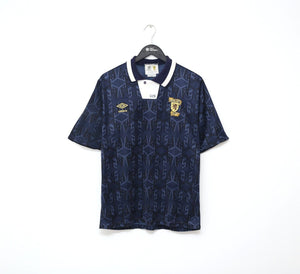 1991/94 SCOTLAND Vintage Umbro Home Football Shirt Jersey (M)