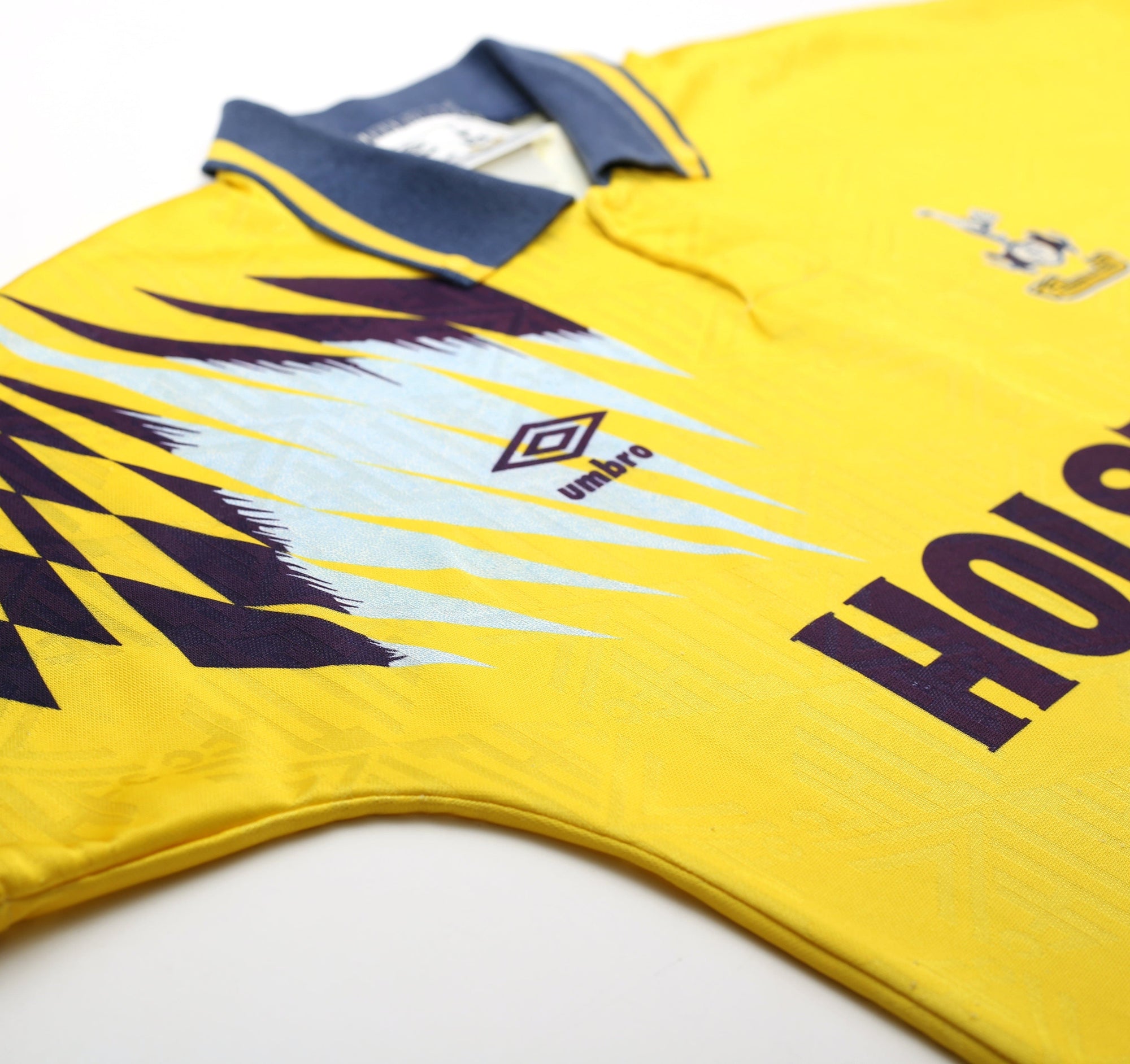 1991/95 KLINSMANN #18 Tottenham Hotspur Vintage Umbro Away Football Shirt (M)