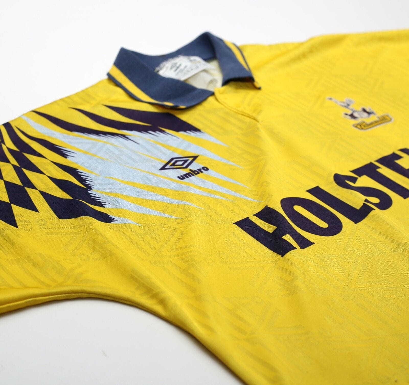 1991/95 TOTTENHAM HOTSPUR Vintage Umbro Away Football Shirt (L)