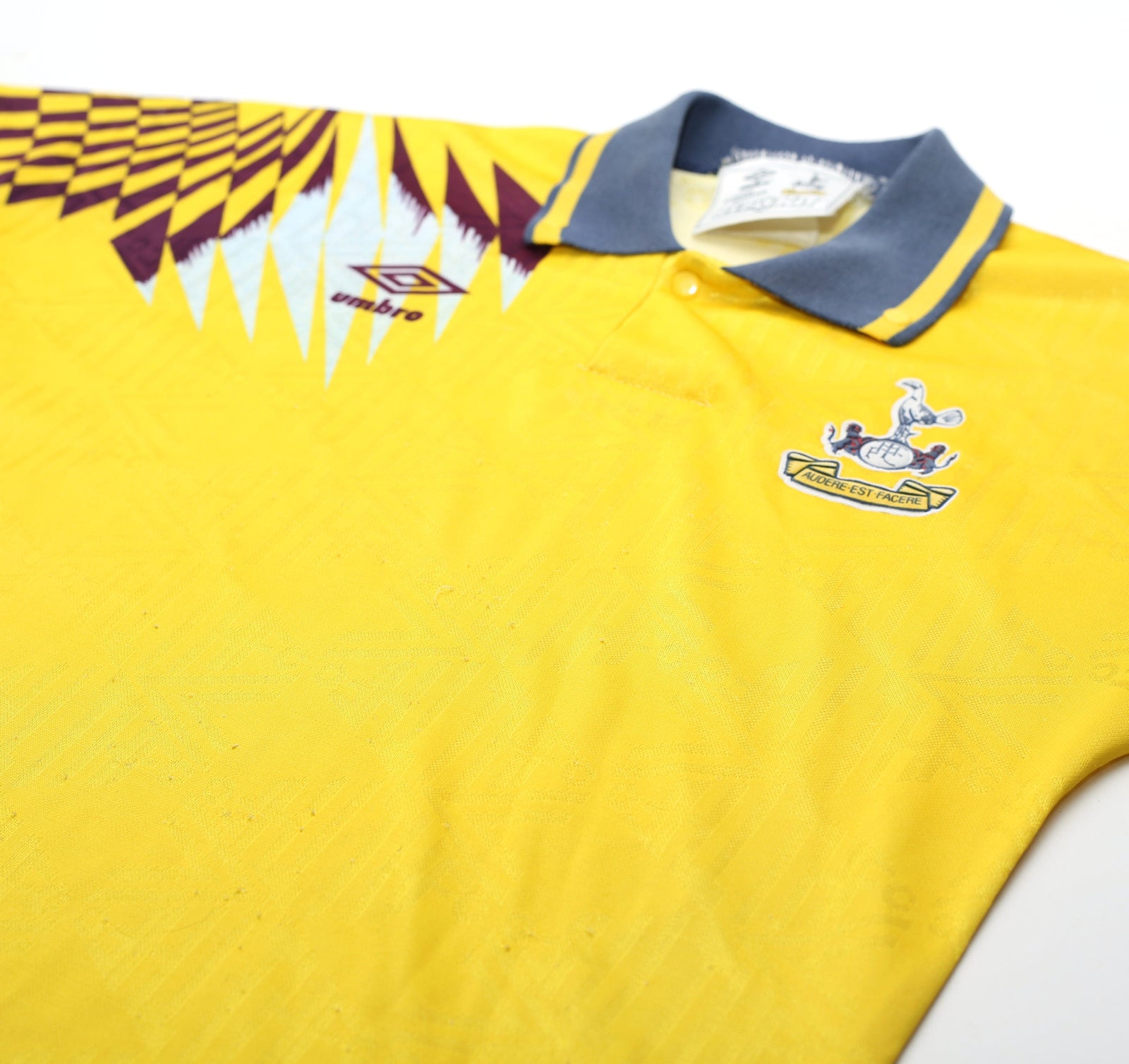 1991/95 Tottenham Hotspur Vintage Umbro Away Football Shirt (LB)