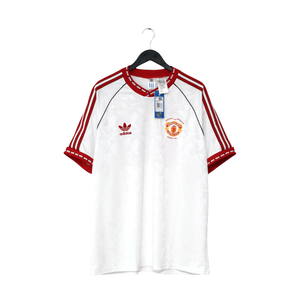 1991 Hughes #10 Manchester United adidas Cup Winners Cup Football Shirt XL BNWT