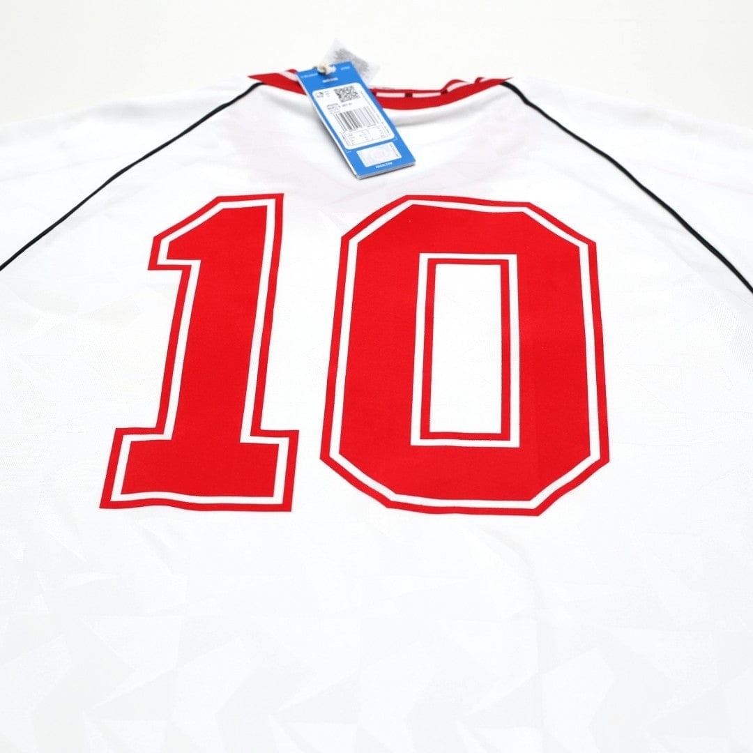 1991 Hughes #10 Manchester United adidas Cup Winners Cup Football Shirt XL BNWT