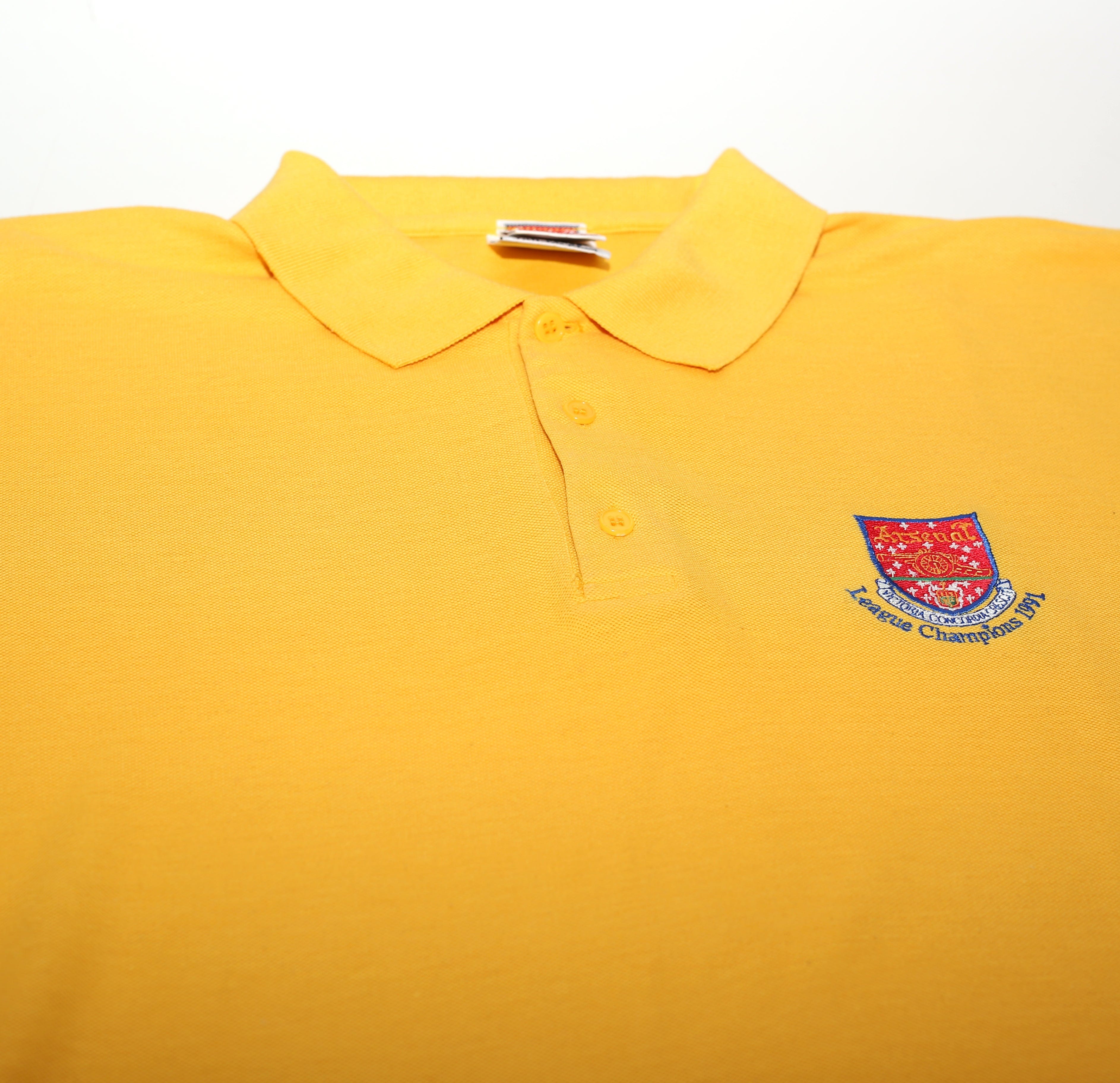 1991 League Champions Arsenal football polo shirt (XL)
