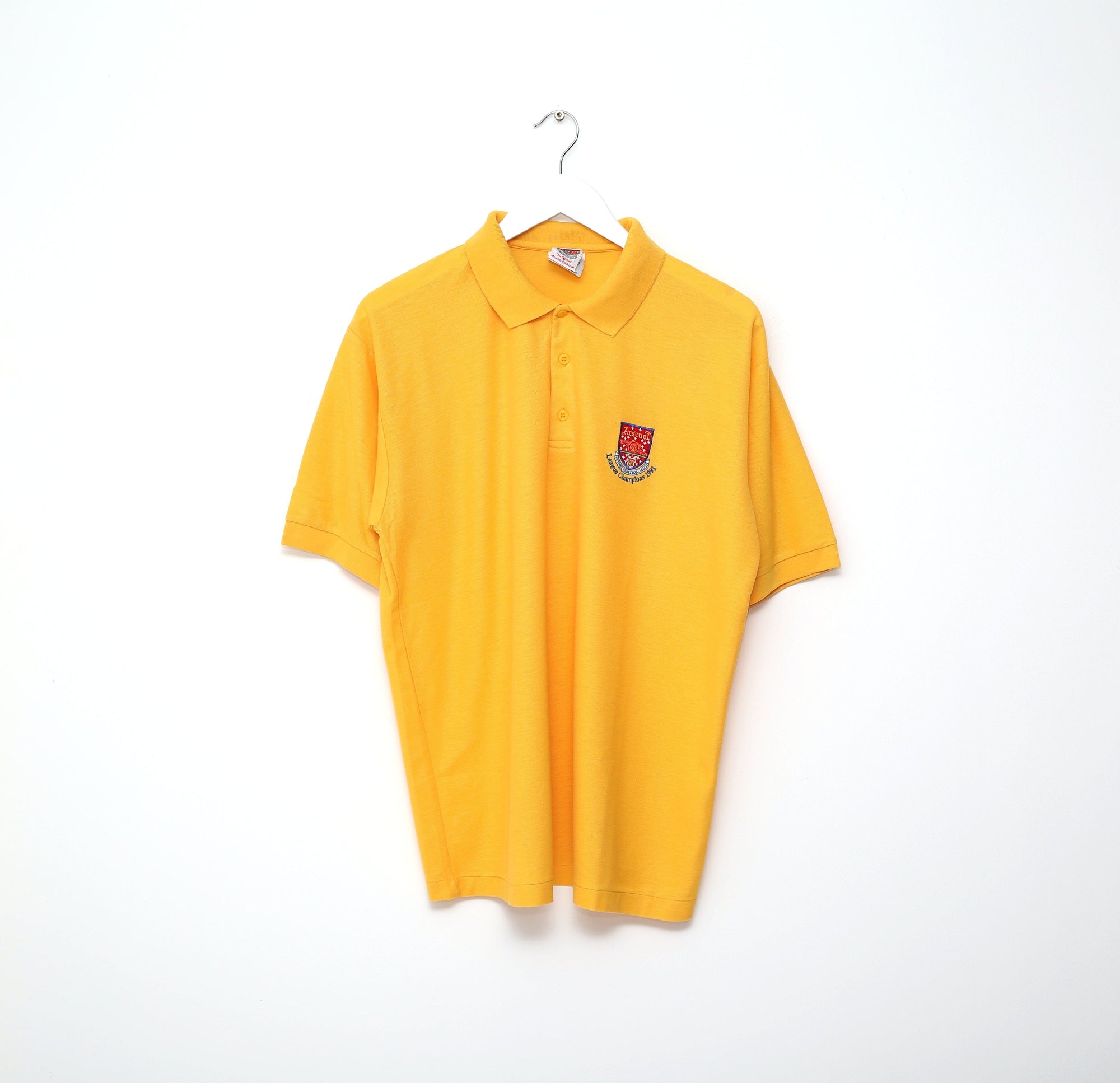 1991 League Champions Arsenal football polo shirt (XL)
