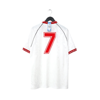 1991 Robson #7 Manchester United adidas Cup Winners Cup Football Shirt (L) BNWT