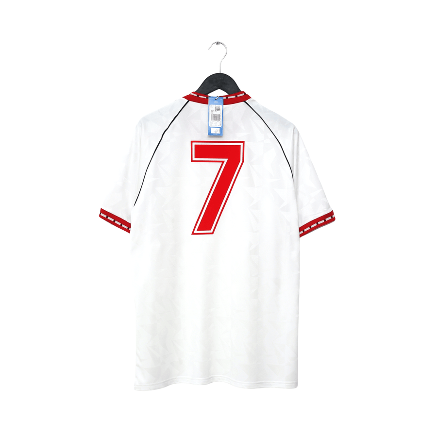 1991 Robson #7 Manchester United adidas Cup Winners Cup Football Shirt (L) BNWT