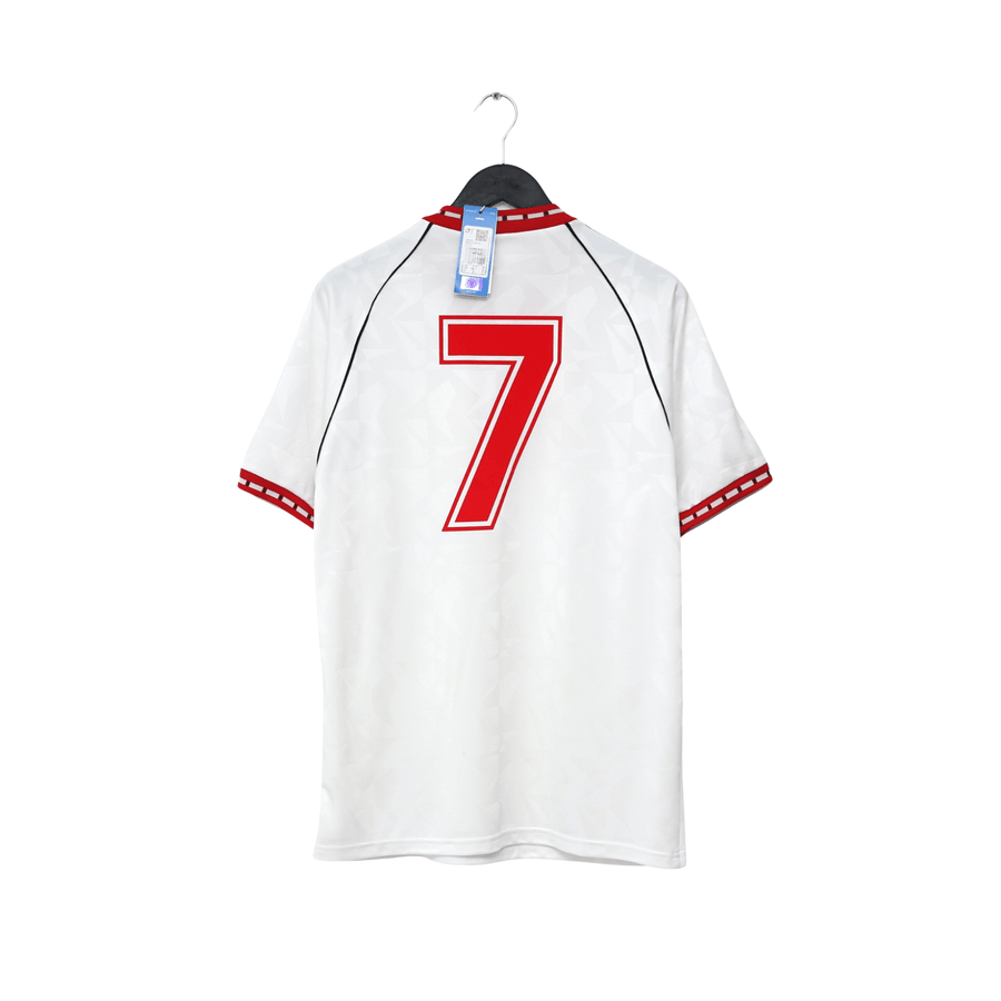 1991 Robson #7 Manchester United adidas Cup Winners Cup Football Shirt (M) BNWT