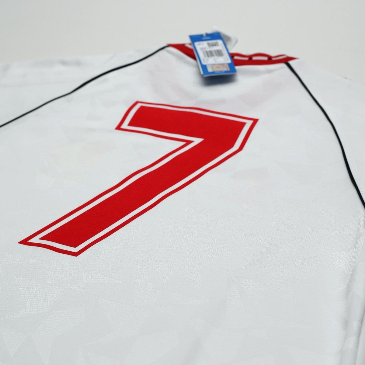 1991 Robson #7 Manchester United adidas Cup Winners Cup Football Shirt (M) BNWT