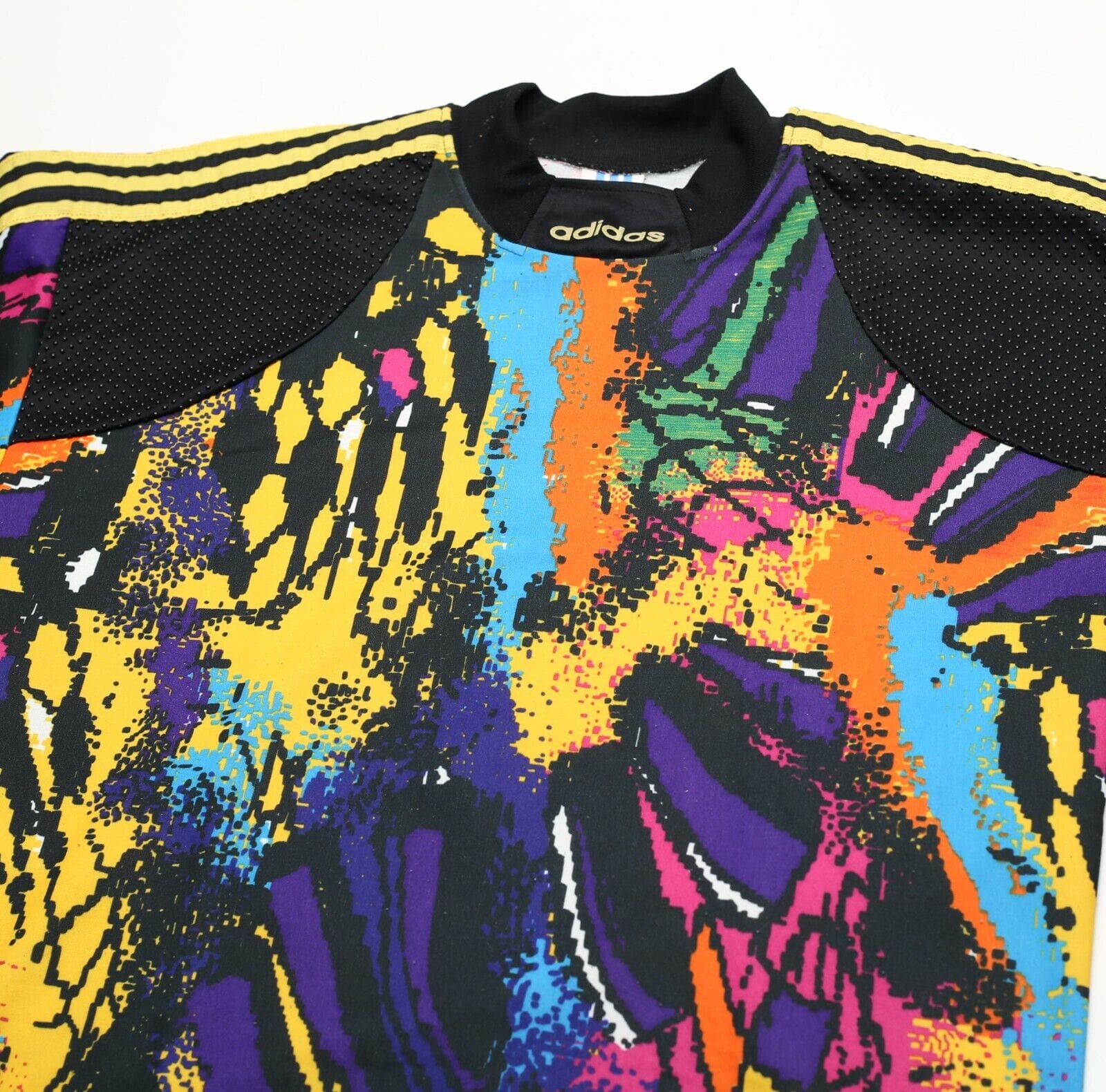 1992/93 #1 ADIDAS GK Template Vintage Football Shirt (M) Goalkeeper
