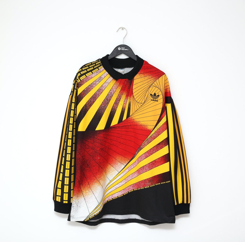 USA & Germany 1990 - 1992 vintage goalkeeper GK shirt jersey Adidas size M  - L