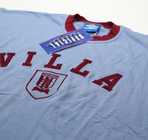 1992/93 ASTON VILLA Vintage Umbro Football Oversize Tee Shirt (L/XXL)