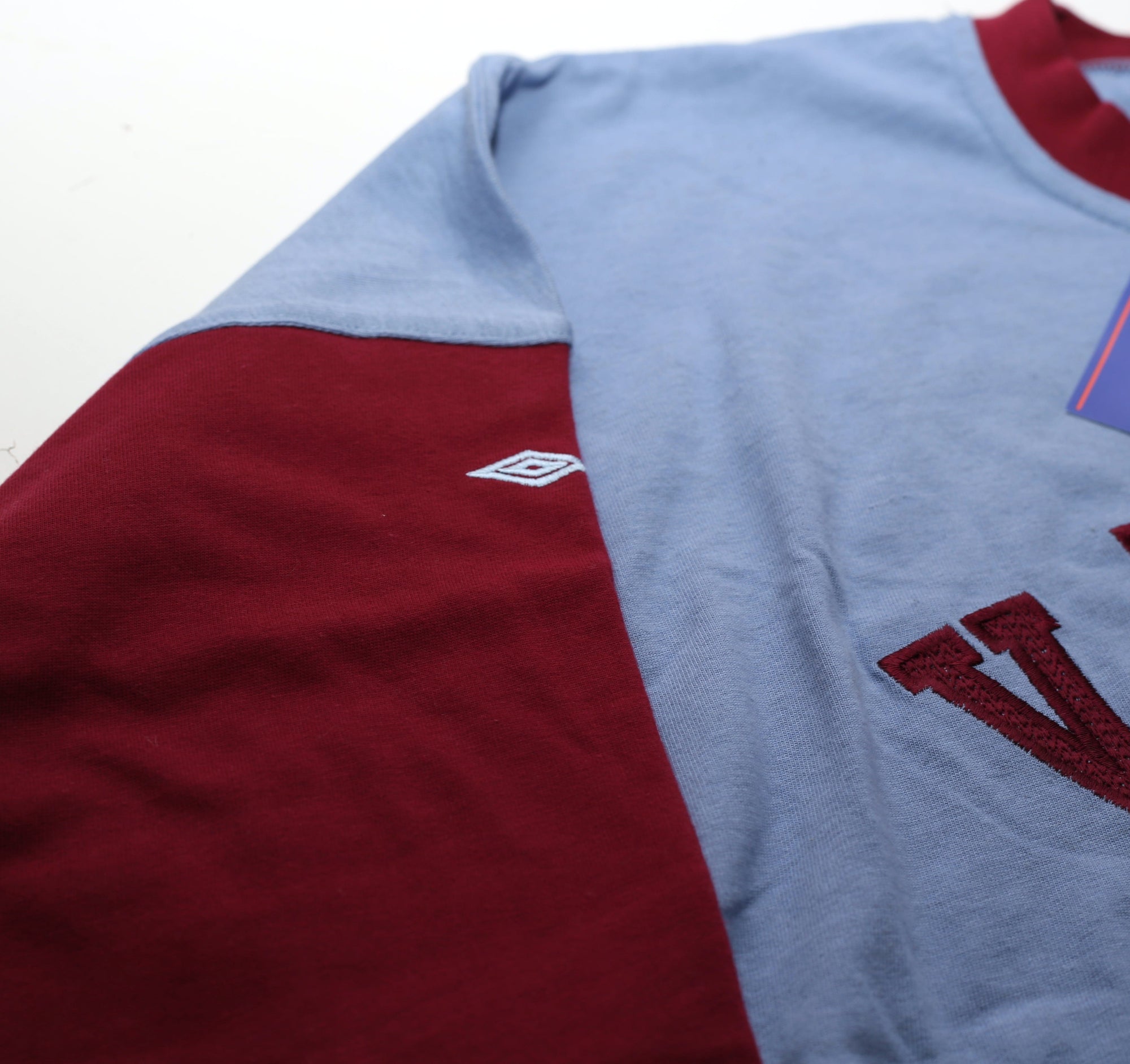 1992/93 ASTON VILLA Vintage Umbro Football Oversize Tee Shirt (L/XXL)