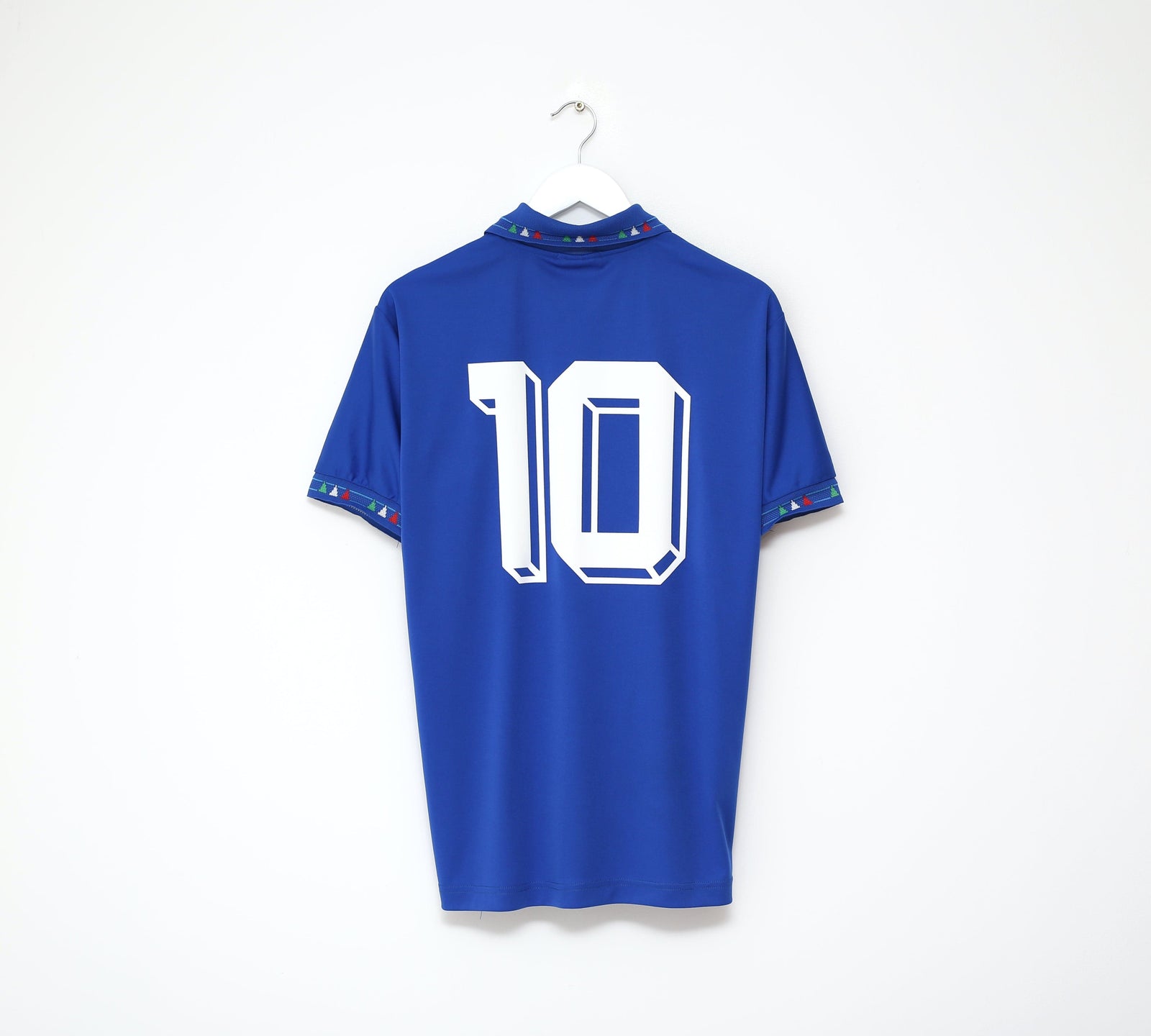 1992/93 BAGGIO #10 Italy Vintage Diadora Home Football Shirt (M)