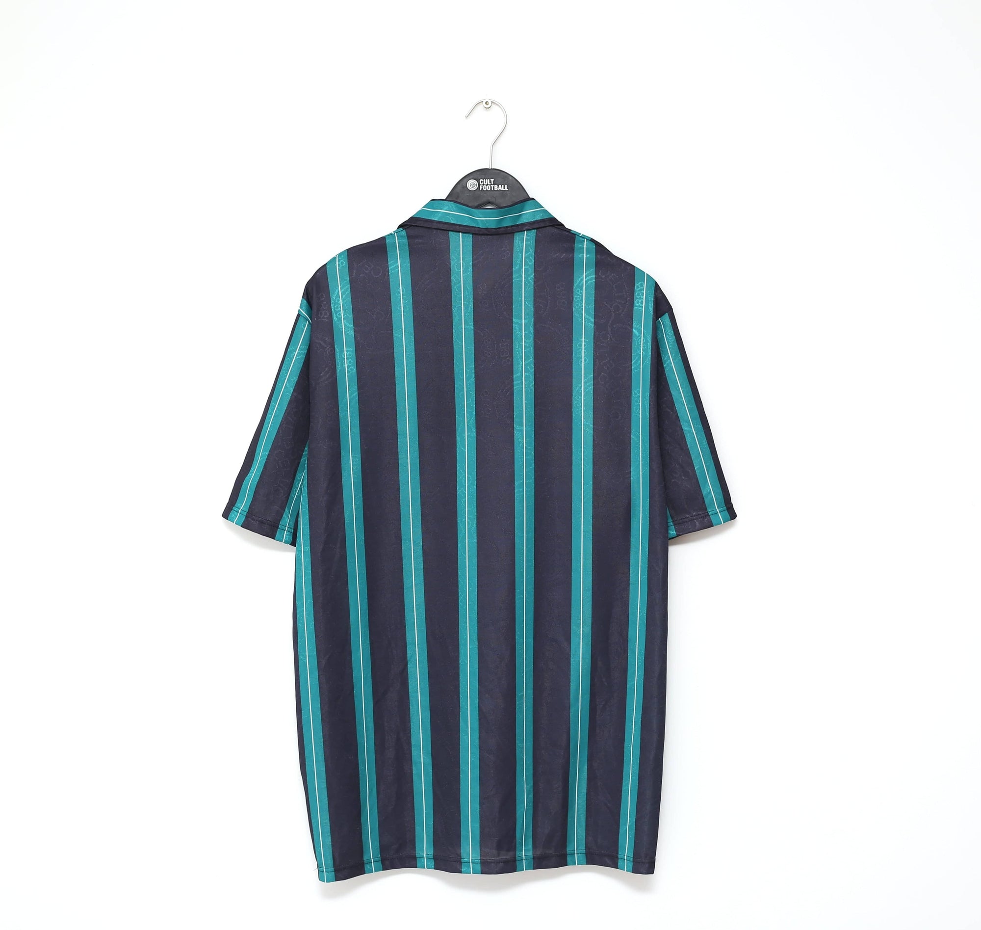 1992/93 CELTIC Vintage Umbro Away Football Shirt Jersey (XL) McAvennie Collins