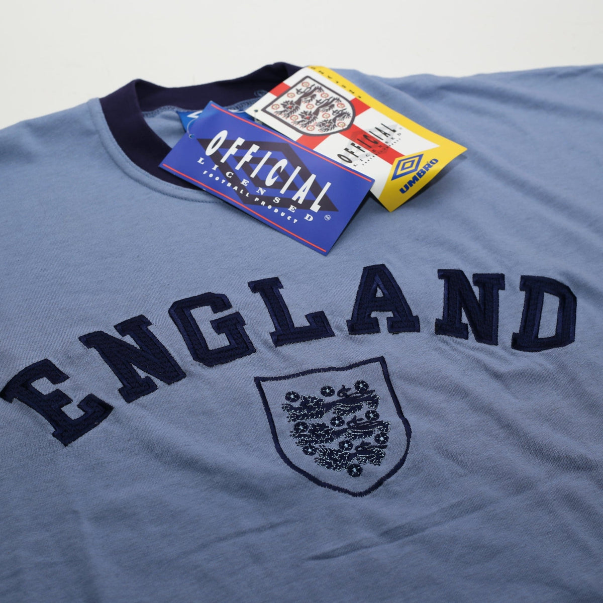 1992/93 England Vintage Umbro Football Oversize Tee Shirt (L)
