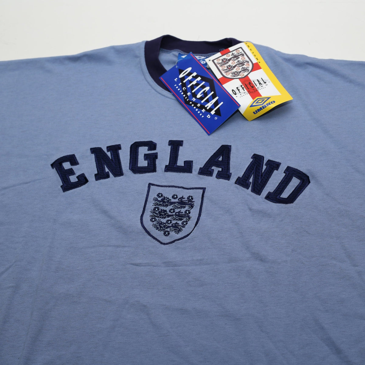 1992/93 England Vintage Umbro Football Oversize Tee Shirt (L)