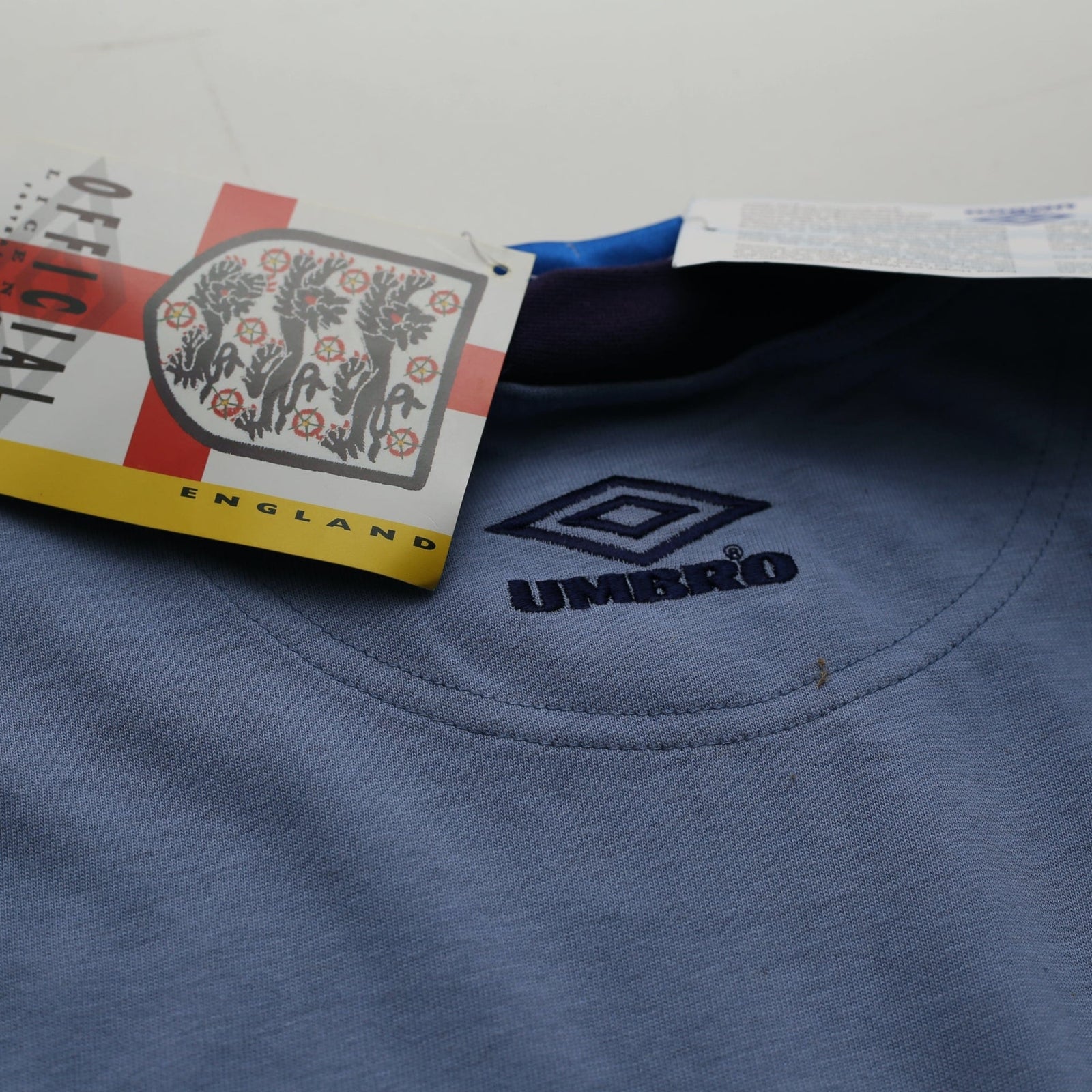 1992/93 England Vintage Umbro Football Oversize Tee Shirt (L)