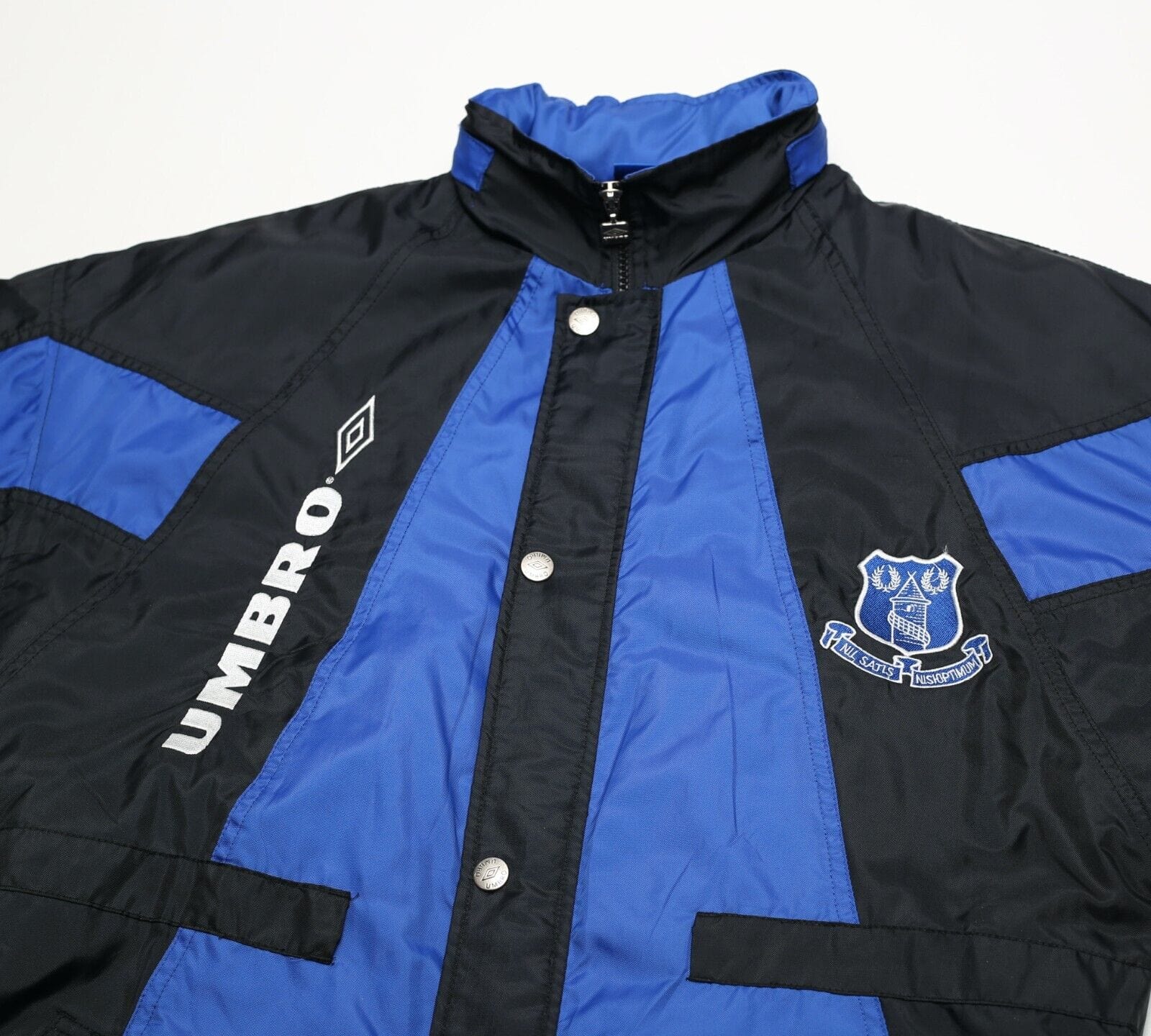 1992/93 EVERTON Vintage Umbro Football Bench Coat Jacket (S