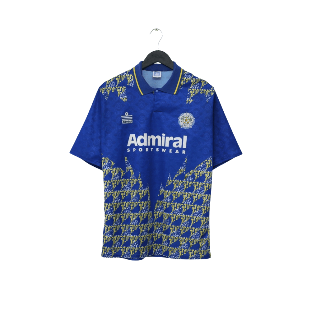 1992/93 LEEDS UNITED Vintage Admiral Away Football Shirt Jersey (M) 38/40