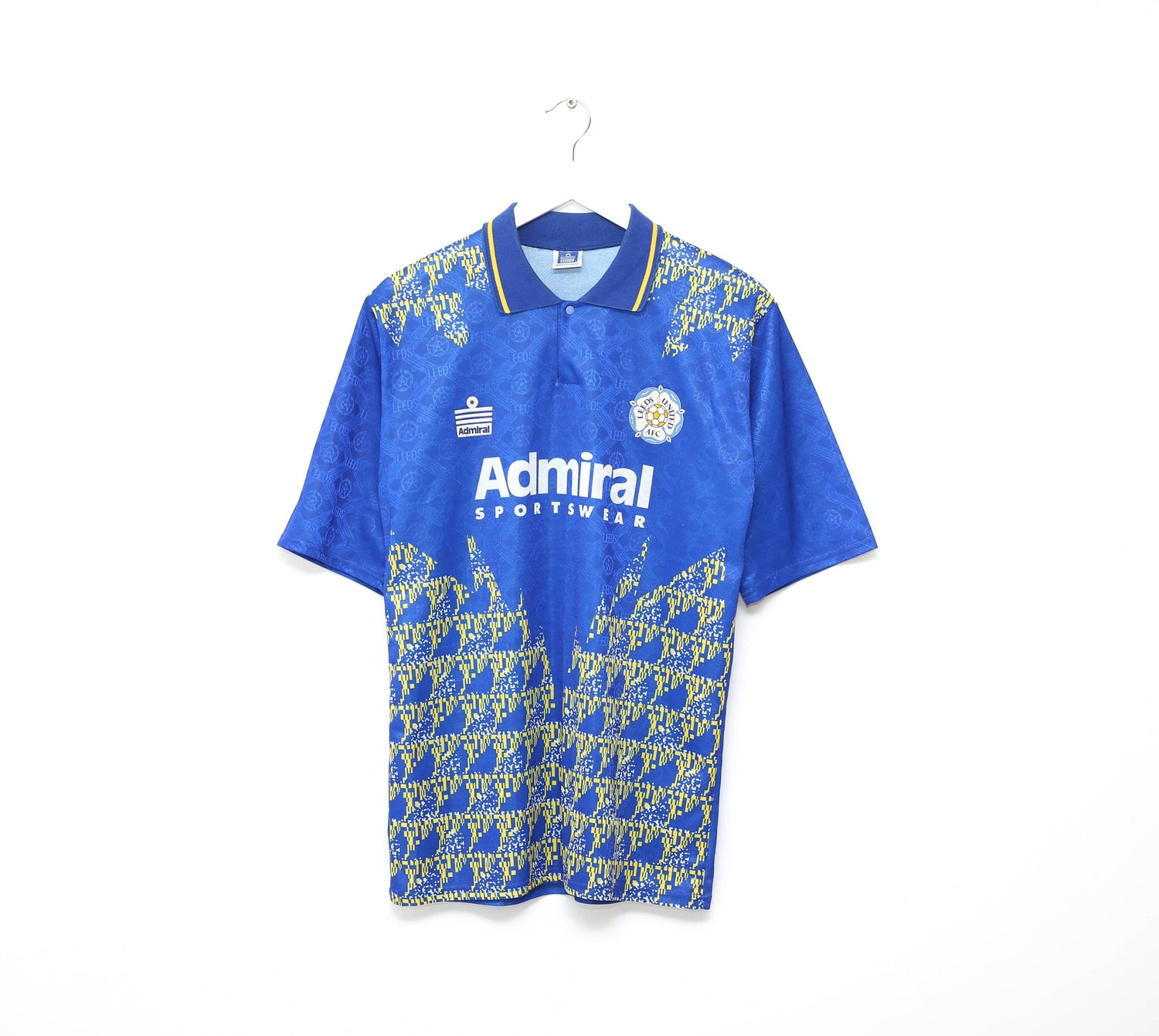 Admiral Leed Jersey 1992/93 LEEDS UNITED Vintage Admiral Away