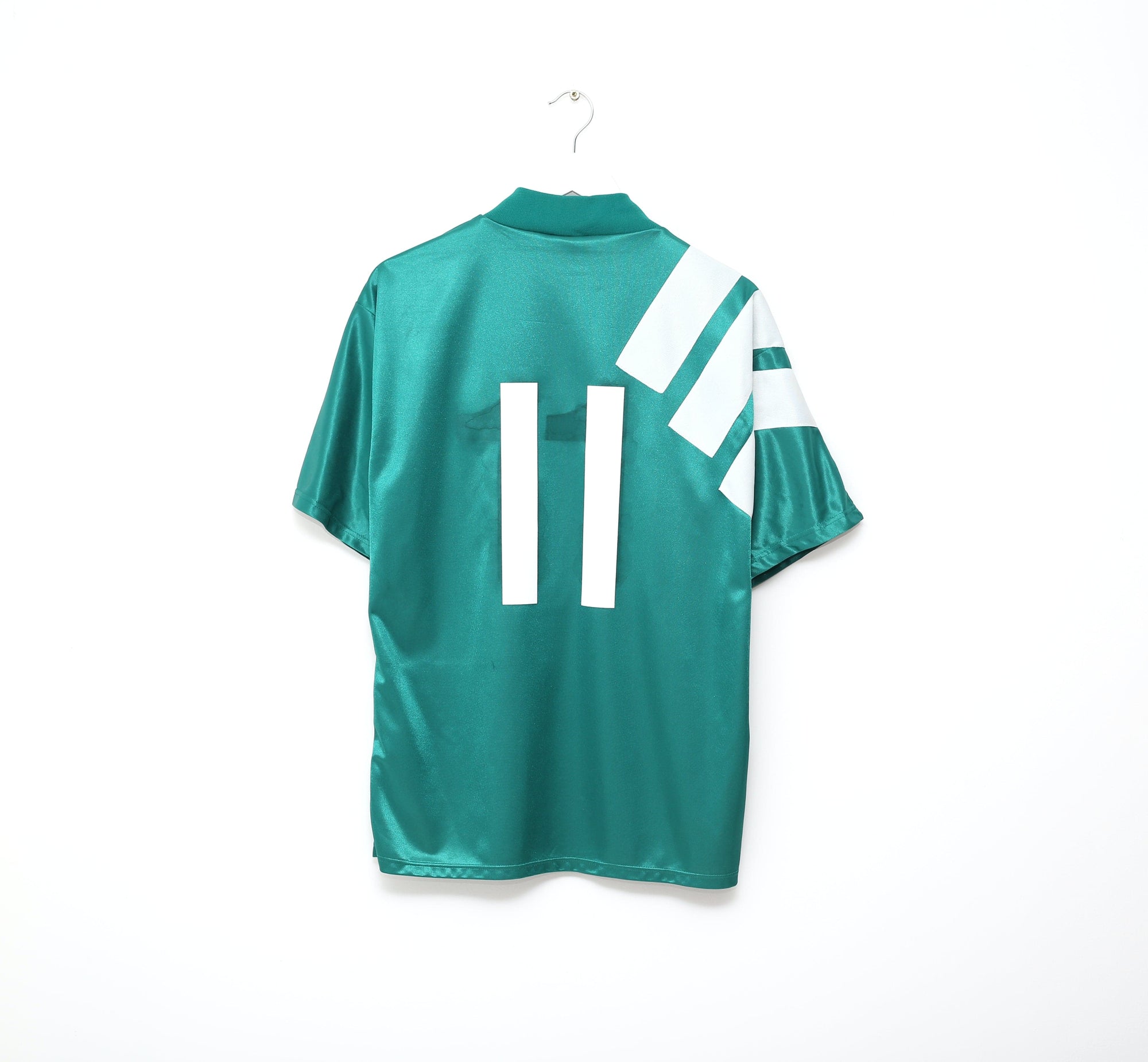1992/93 LIVERPOOL #11 Vintage adidas Away Centenary Football Shirt (L) 42/44