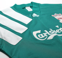 1992/93 LIVERPOOL Vintage adidas Centenary Away Football Shirt (M) 38/40