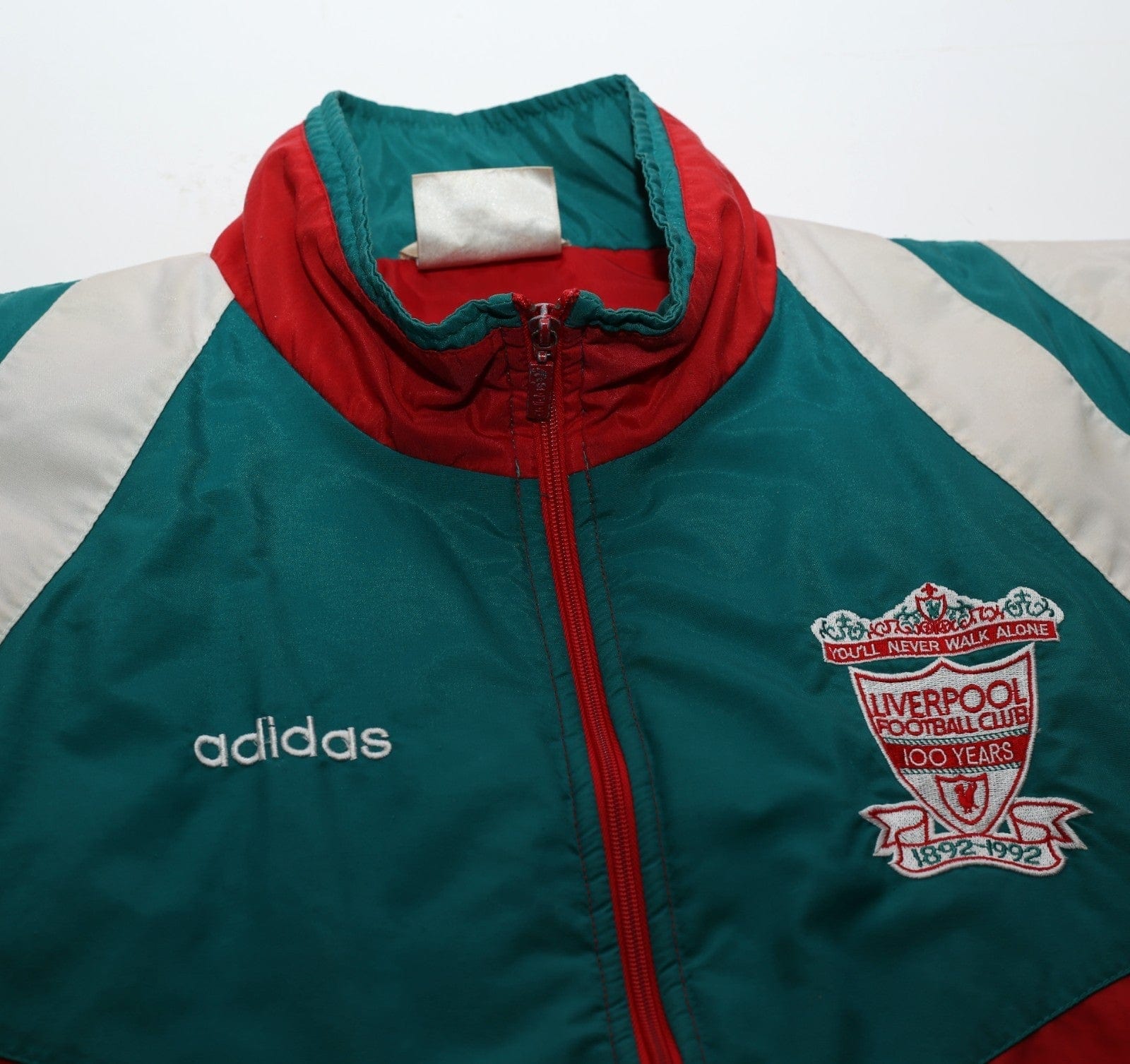 1992/93 LIVERPOOL Vintage adidas Centenary Football Jacket (M/L) 40/42