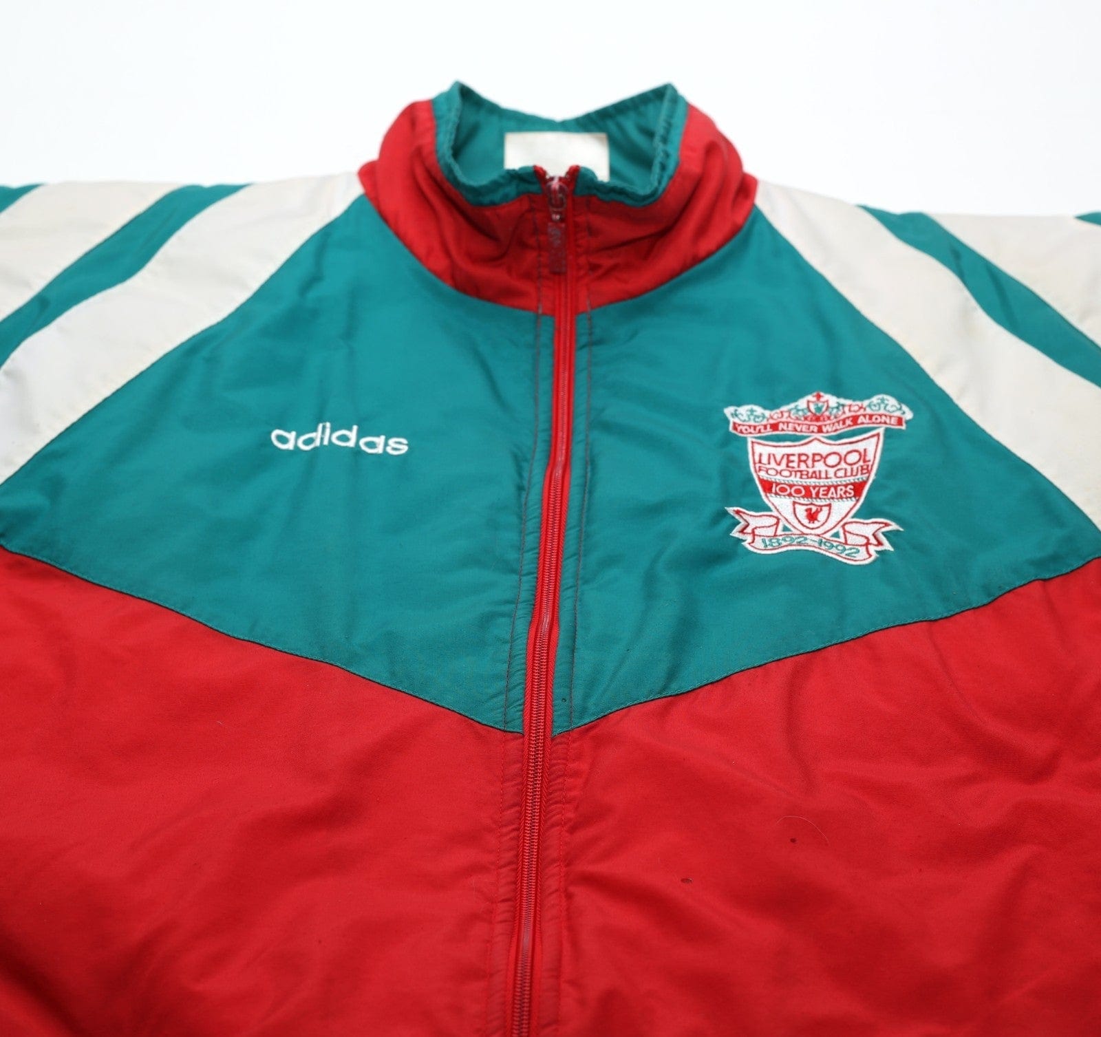 1992/93 LIVERPOOL Vintage adidas Centenary Football Jacket (M/L) 40/42