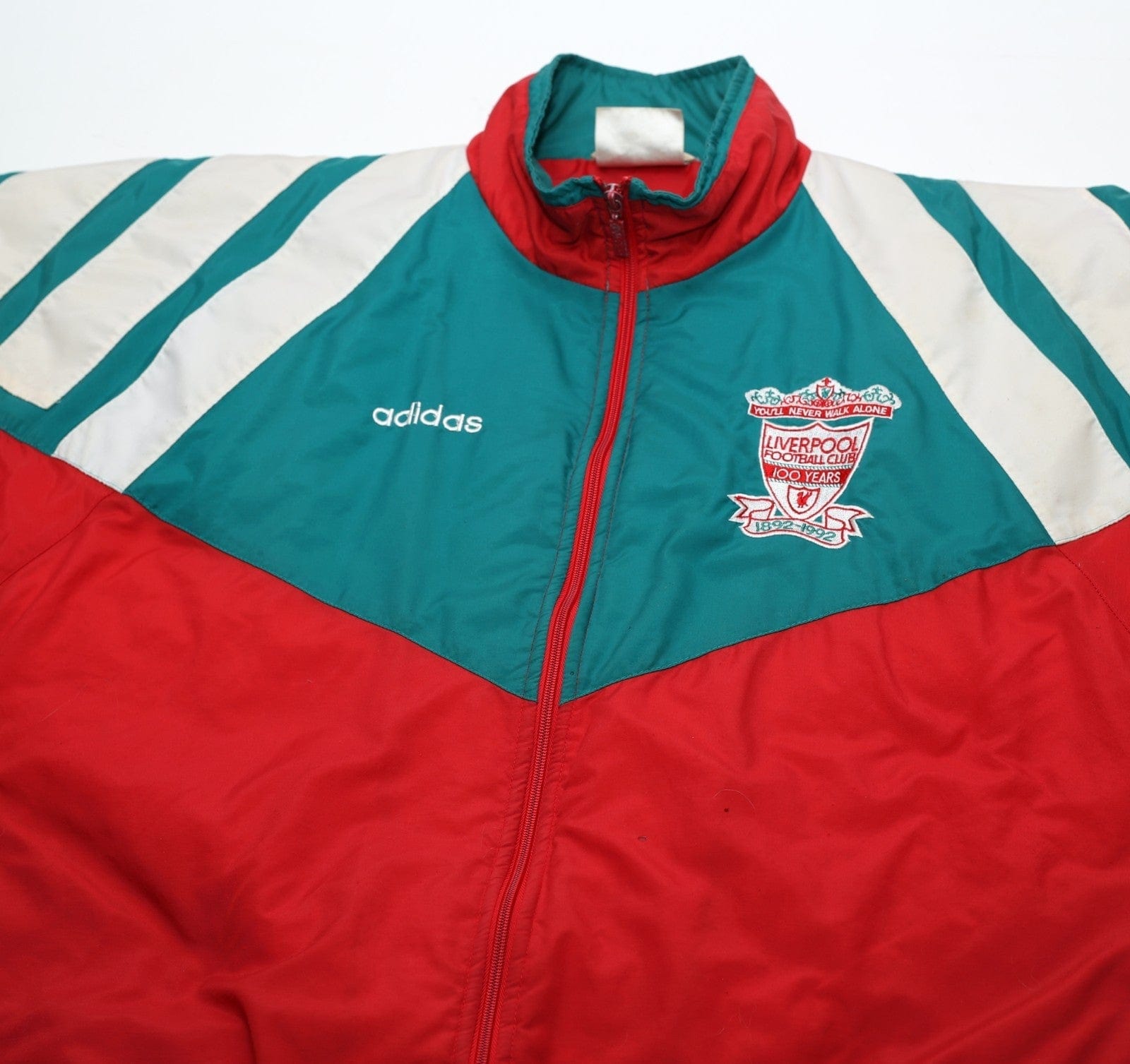 1992/93 LIVERPOOL Vintage adidas Centenary Football Jacket (M/L) 40/42