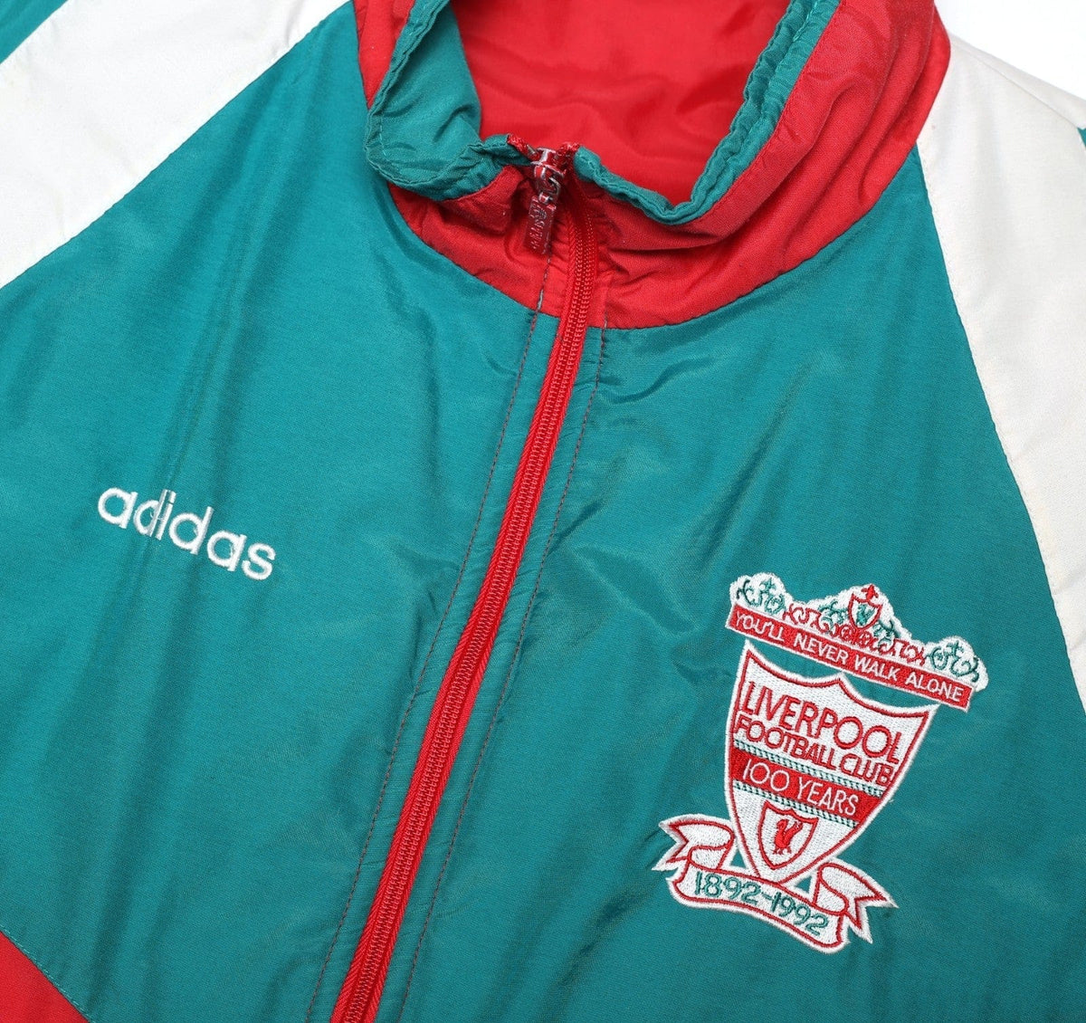 1992/93 LIVERPOOL Vintage adidas Centenary Football Jacket (M/L) 40/42