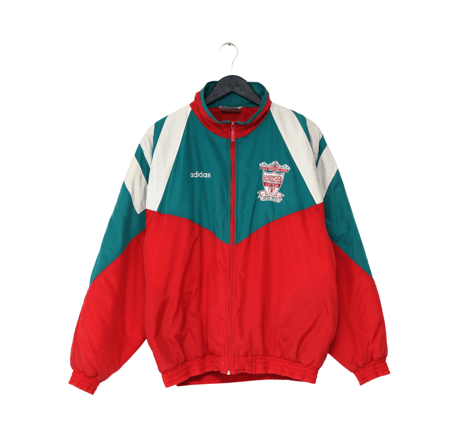 1992/93 LIVERPOOL Vintage adidas Centenary Football Jacket (M/L) 40/42