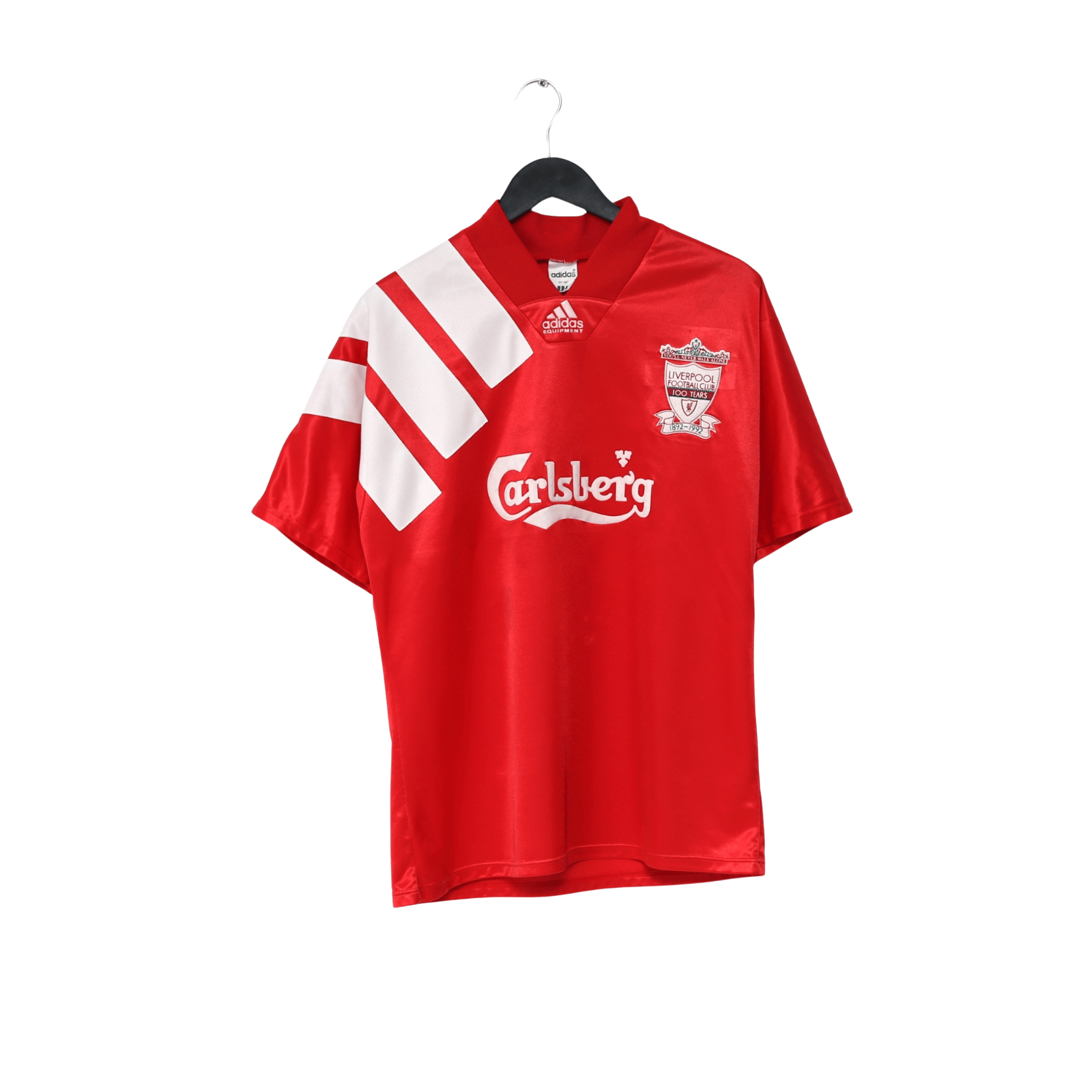 1992/93 Liverpool Vintage adidas Centenary Home Football Shirt 40/42 (M/L)