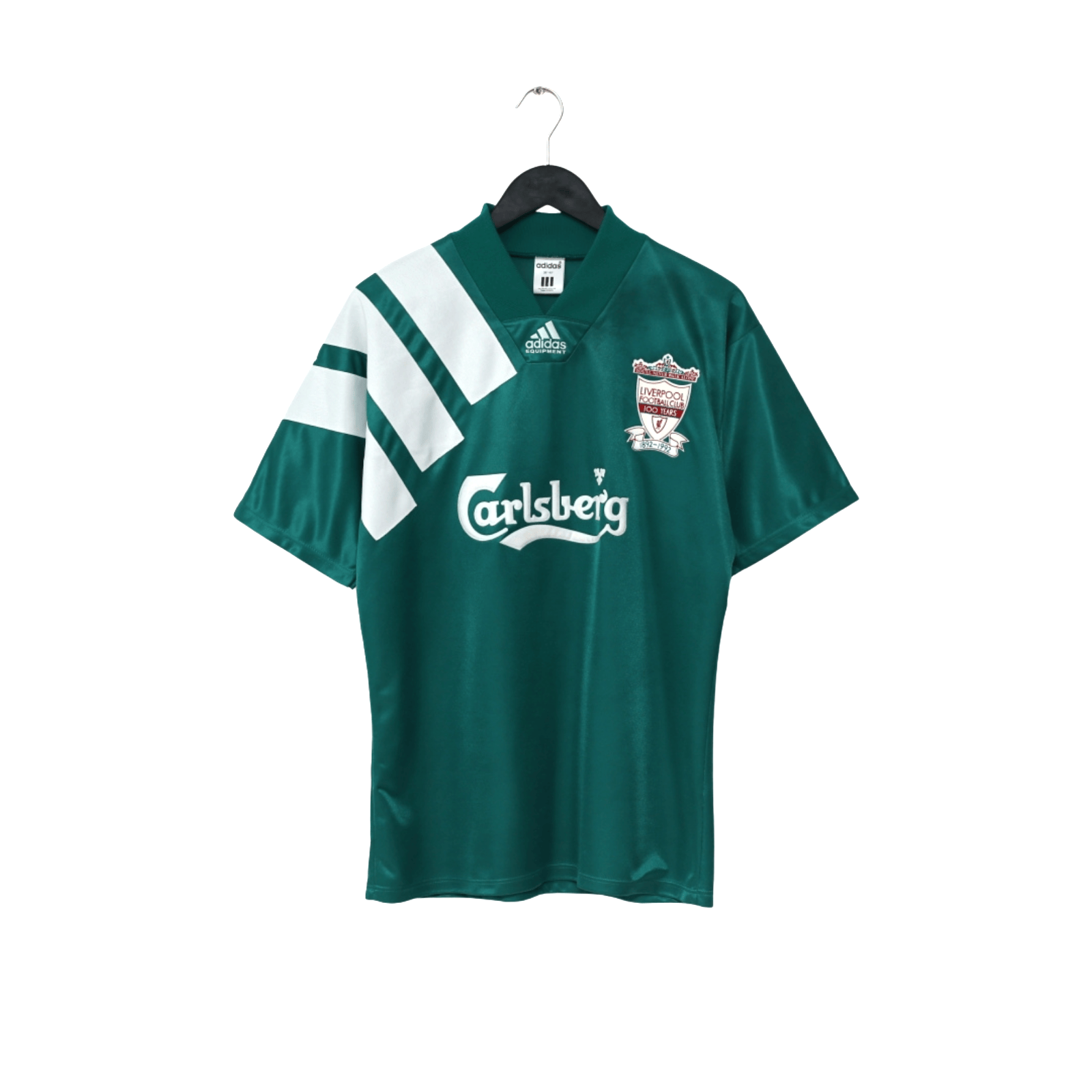1992/93 Liverpool Vintage adidas Equipment Away Football Shirt 38/40 (M)